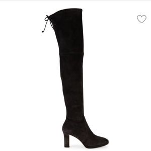 Stuart Weitzman Ledyland Over-The-Knee Suede Boots